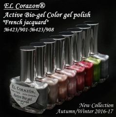 EL Corazon® Active Bio-gel Color gel polish "French jacquard" №423/901-№423/915